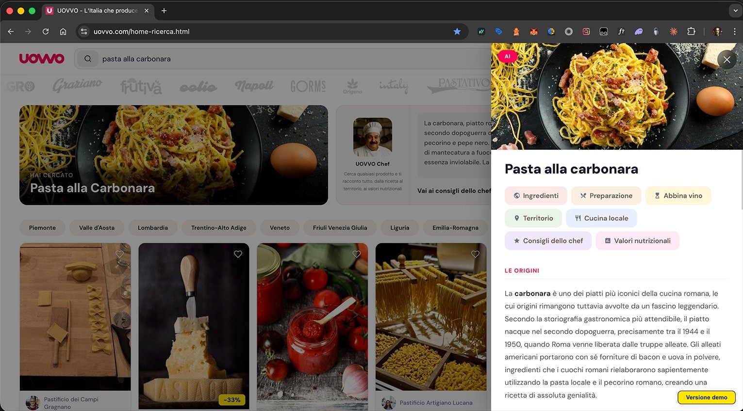 UOVVO AI chef
