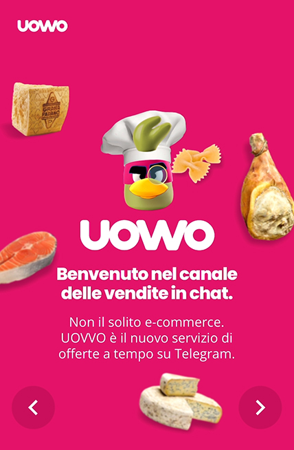 Iscriviti al canale Telegram di UOVVO per ricevere offerte a prezzi di produzione.