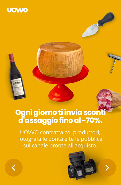 Il canale Telegram con sconti di prodotti culinari fino al 70%.